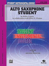 ALTO SAXOPHONE STUDENT #3 cover